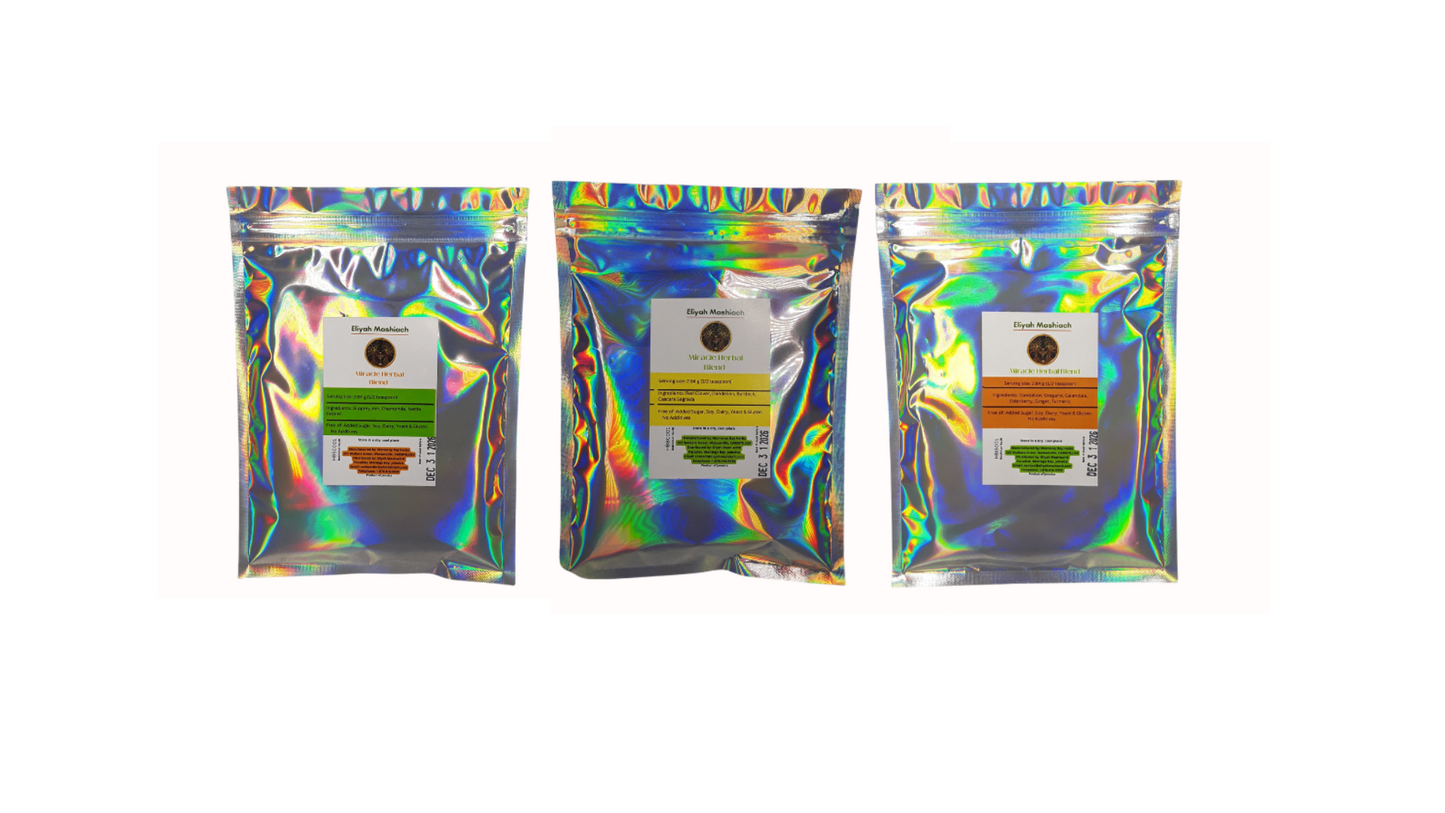 Paquete de mezcla de hierbas desintoxicantes de la Fundación Eliyah Mashiach