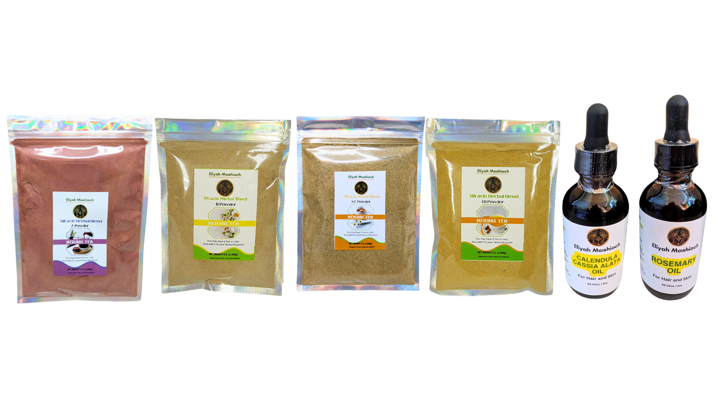 Eliyah Mashiach Anemia Powder and Detox Package