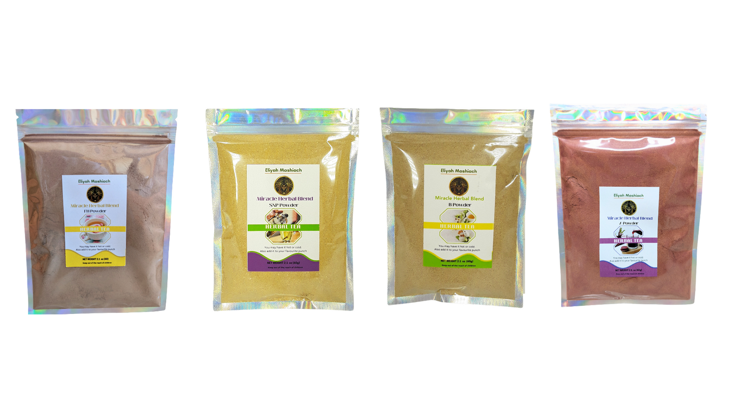 Eliyah Mashiach Fibroids, Joints, Anemia and Detox package