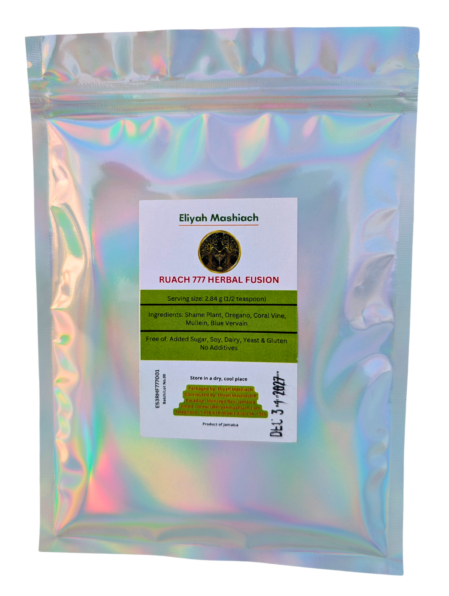 Eliyah Mashiach Ruach 777 Herbal Fusion Powder