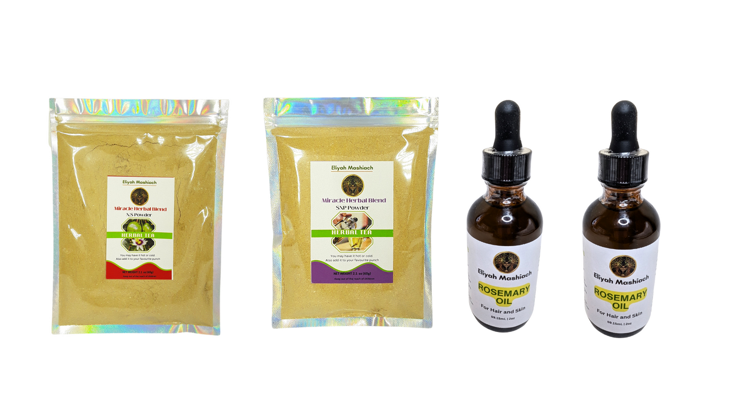 Eliyah Mashiach NS and SNP Powder with Rosemary Oil.